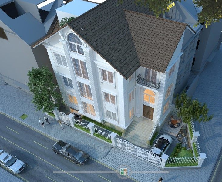 Thiết kế kiến trúc biệt thự EuroLand